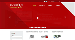 Desktop Screenshot of antalys.be